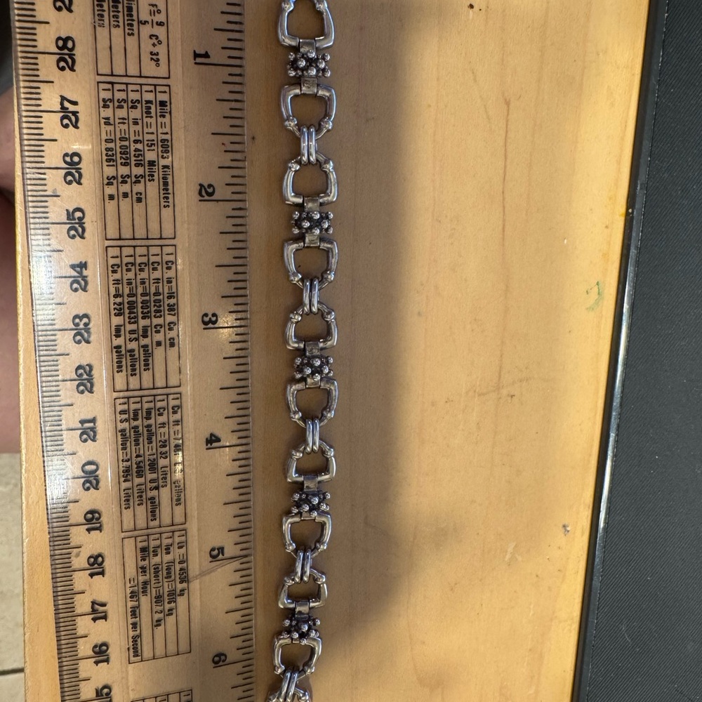 Michael Dawkins Silver Bracelet - Picture 3 of 3